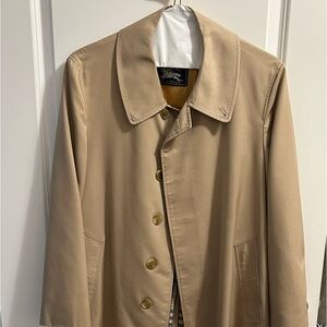 Burberry men’s coat and scarf